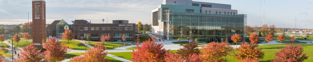 Allendale Campus during the Fall